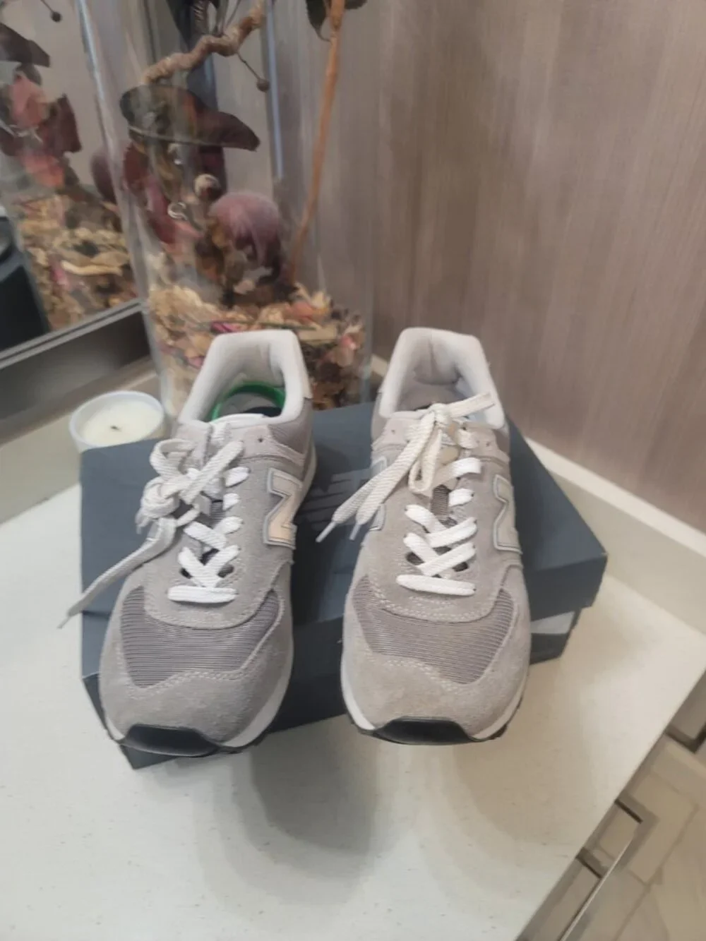 New Balance 574 Core Casual Sneakers ML574EVG - Grey - Mens 10 US  (P63) NIB